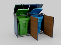 MisterBin® Garbage Bin Enclosure