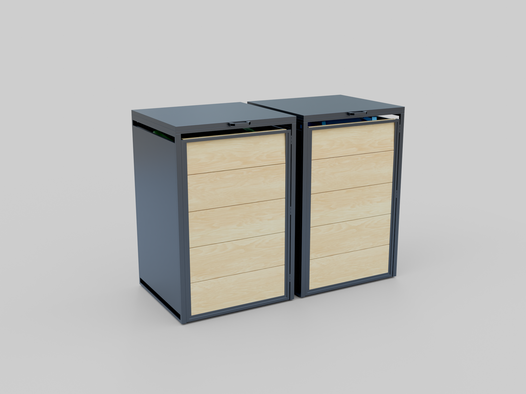 MisterBin® Garbage Bin Enclosure