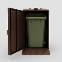 MisterBin® Bear-Proof Garbage Bin Enclosure