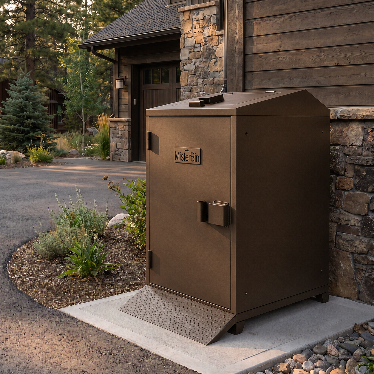MisterBin® Bear-Proof Garbage Bin Enclosure